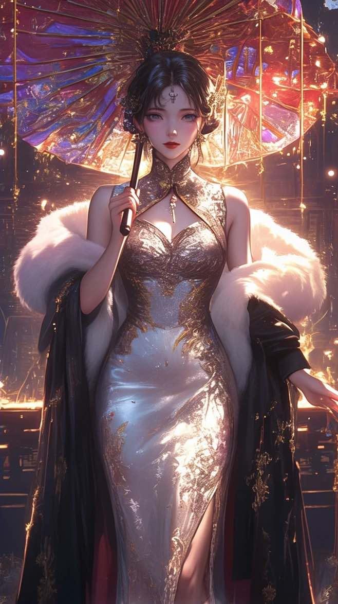 粉妆玉砌额